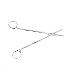 Ножницы с узкими закругленными лезвиями, вертикально-изогнутые 175 мм, Surgiwell