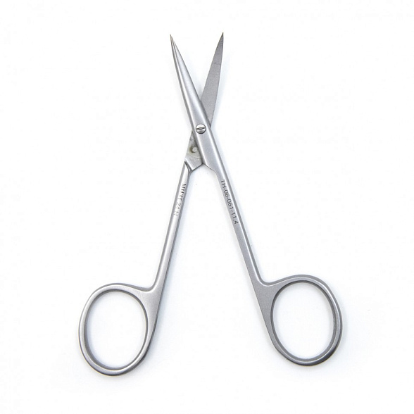 Ножницы глазные д/стекловидного тела вертикально изогнутые 114 мм