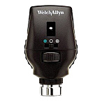 Офтальмоскоп Coaxial с принадлежностями: рукоятка на батарейках, Welch Allyn
