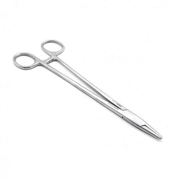 Иглодержатель MAYO-HEGAR, сосудистый, прямой, 200 мм (И-10-5р), МИЗТ