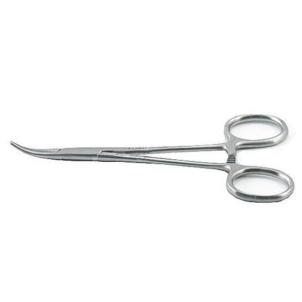 Зажим с кремальерой для прикрепления белья к брюшине детский 140 мм Surgicon