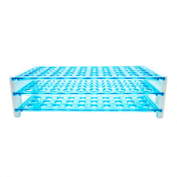 Штатив для пробирок 50 гнезд, d=13 мм, ПП