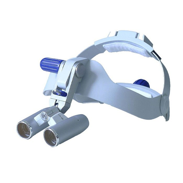 Лупа налобная EyeMag Pro S  4,0 х 500/450/300; 3,2 х 500; 3,3 х 450; 4,3 х 400; 3,5 х 400; 4,5 х 350; 3,6 х 350; 5,0 х 300