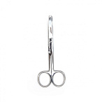 Ножницы медицинские твердосплавные, вертикально-изогнутые, тупоконечные 140 мм, Surgiwell