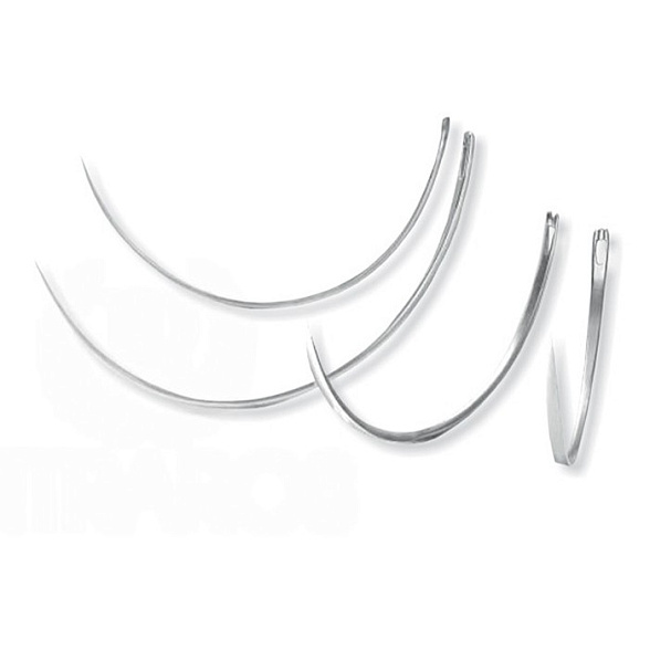 Игла хирургическая атравматическая INTRARICH для наложения швов (N(II) H/41/1.00-S), многоразовая, 100шт/уп (10 блистеров по 10шт)