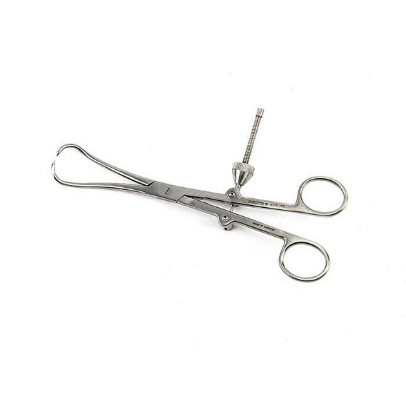 Костодержатель изогнутый, длина 175 мм., Surgicon