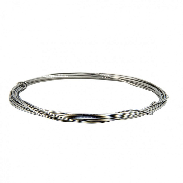 Проволока ортодонтическая 1,2 мм, 5 м, стоматологическая для изготовления ортодонтических аппаратов и кламмеров для съемных протезов, (Полимер-Стоматология)