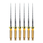 Ultratapers Engine F1, 25мм, машинные файлы, никель-титан, 6 шт. Eurofile