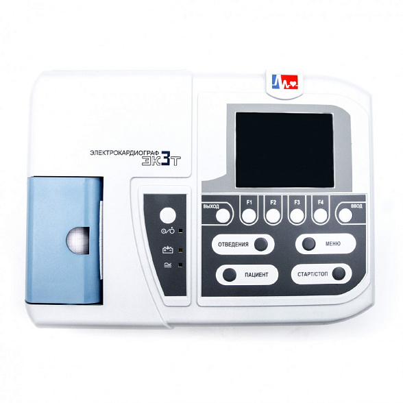 Электрокардиограф одно-трехканальный миниатюрный ЭК3Т-01-«Р-Д»/2 (с бумагой 80 мм) НПП Монитор