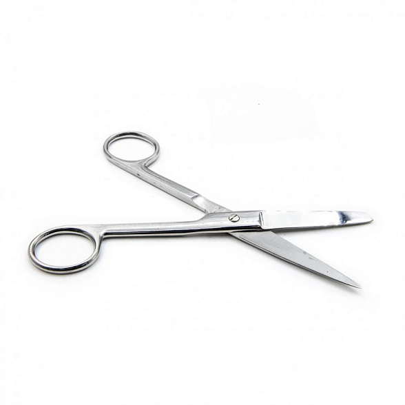 Ножницы с одним острым концом прямые, 160 мм, Surgiwell