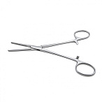 Зажим медицинский DE BAKEY-RANKIN, кровоостанавливающий с атравматической нарезкой прямой, 160 мм (З-11-1р), МИЗТ