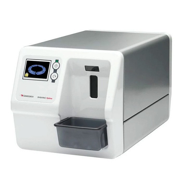 Digora Optime UV (NEW) - беспроводной визиограф (сканер фосфорных пластин). Просмотр изображения предварительно на встроенном дисплее.