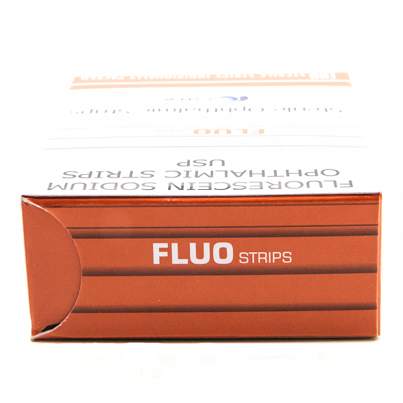 Полоски офтальмологические диагностические Fluo Strips №100