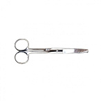 Ножницы тупоконечные, вертикально-изогнутые, 160 мм, Surgiwell