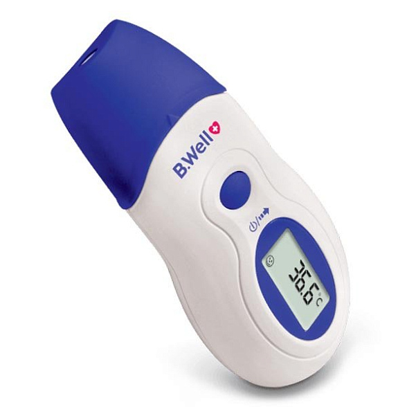 Термометр инфракрасный WF-1000, лобный/ушной, B.Well