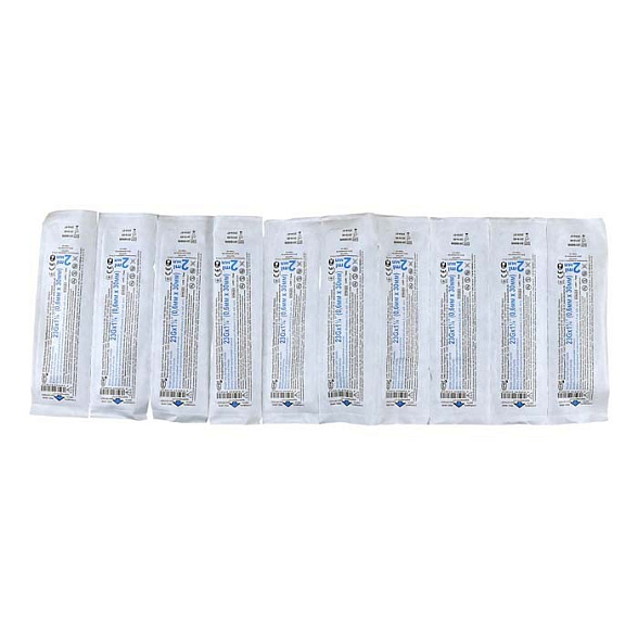 Шприц 2 мл ДВУХКОМПОНЕНТНЫЙ SFM, одноразовый стерильный с иглой 0,60х30-23Gx1 1/4" (блистер), 100 шт/уп