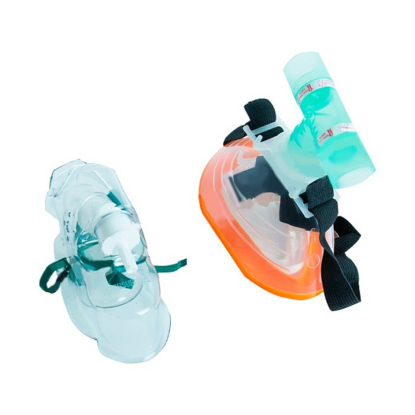 Кислородный редуктор с дыхательным контуром