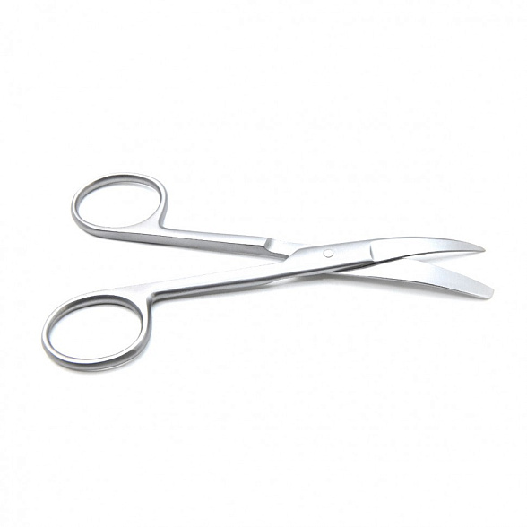 Ножницы STANDARD, с одним острым концом вертикально-изогнутые, 140 мм (Н-3-1р), МИЗТ