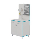 Лабораторный стол-мойка МО НВК 800 ПП