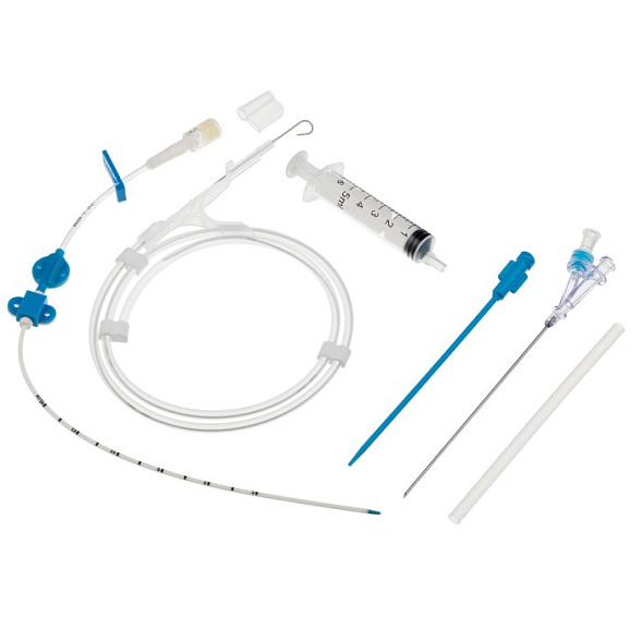 Набор для катетеризации центральных вен по Сельдингеру, НКЦВ-2-16 G, стерильно, Медсил