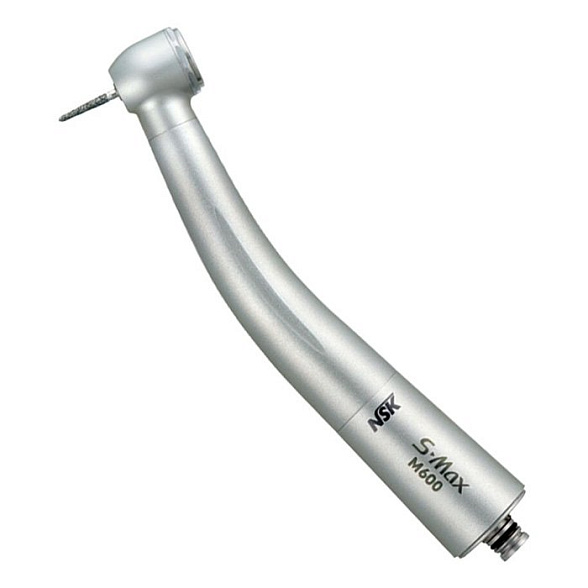 S-Max M600 - турбинный наконечник со стандартной головкой, с четырехточечным спреем, без подсветки, NSK Nakanishi