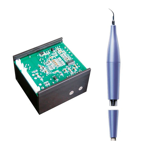 Набор инструментов для стоматологической установки: скалер, 2 микромотора, 3 наконечника