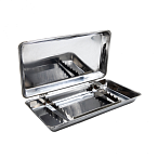 Лоток стоматологический на 8 инструментов "О", 200х90 мм. Surgiwell