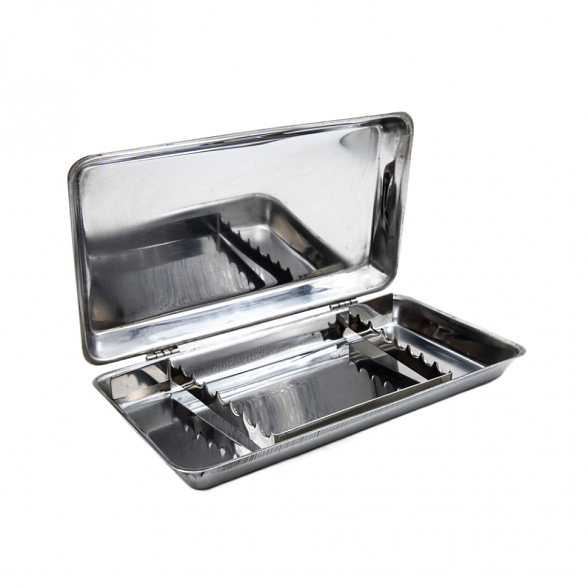 Лоток стоматологический на 8 инструментов "О", 200х90 мм. Surgiwell