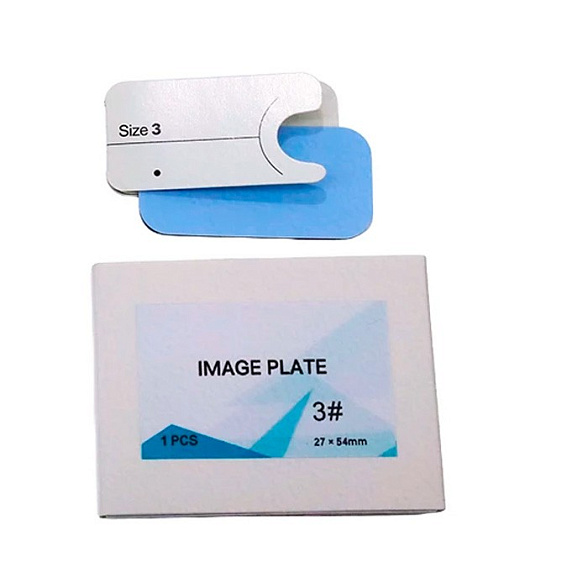 VRN EQ-600 Фосфорная пластина для сканера, размер 3, 1 шт.