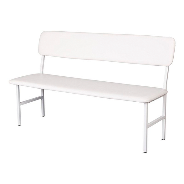 Банкетка медицинская со спинкой МД БС