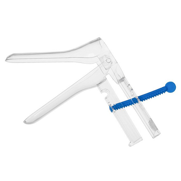 Зеркало гинекологическое полимерное двухстворчатое №2 с центральным винтом