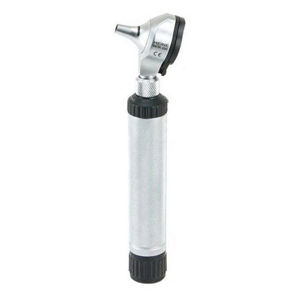 Фиброоптический отоскоп BETA 200 в наборе с рукояткой BETA TR Li-ion 3,5 В перезаряжаемой с сетевым адаптером Heine