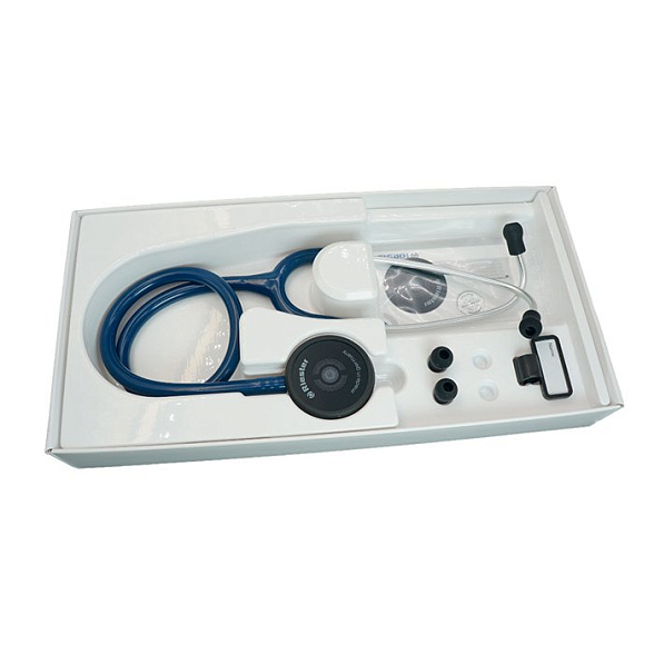 Duplex 2.0 стетоскоп, нержавеющая сталь синий, Riester