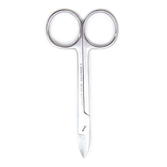 Ножницы для разрезания проволоки и снятия коронок изогнутые по Crown-Beebee, 105 мм, Surgicon