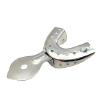 Ложка оттискная стоматологическая, металлическая, для нижней челюсти  №1, Surgicon