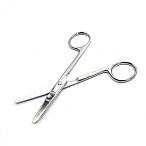 Ножницы медицинские твердосплавные, тупоконечные 140 мм, Surgiwell