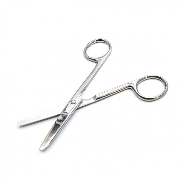 Ножницы медицинские твердосплавные, тупоконечные 140 мм, Surgiwell