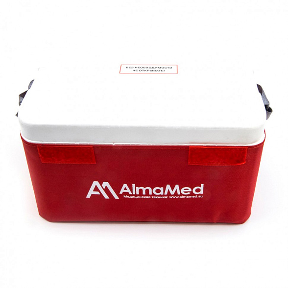 Термоконтейнер переносной для кратковременного хранения крови и кровезаменителей ТМ2-01 -"МОКА" горизонтальный