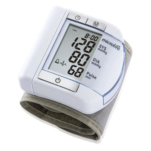 Запястный тонометр с технологией определения аритмии пульса BP W100 Microlife