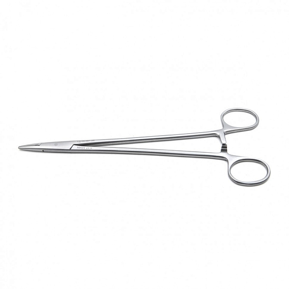 Иглодержатель MAYO-HEGAR, сосудистый, прямой, 200 мм (И-10-5кр), МИЗТ