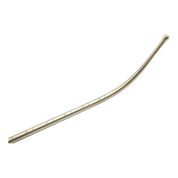 Зонд маточный с делениями, изогнутый Surgicon