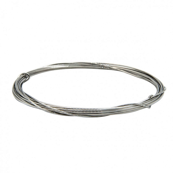 Проволока ортодонтическая 1,2 мм, 5 м, стоматологическая для изготовления ортодонтических аппаратов и кламмеров для съемных протезов, (Полимер-Стоматология)