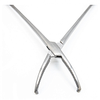 Зажим вагинальный, по Вертгейму, 23 см