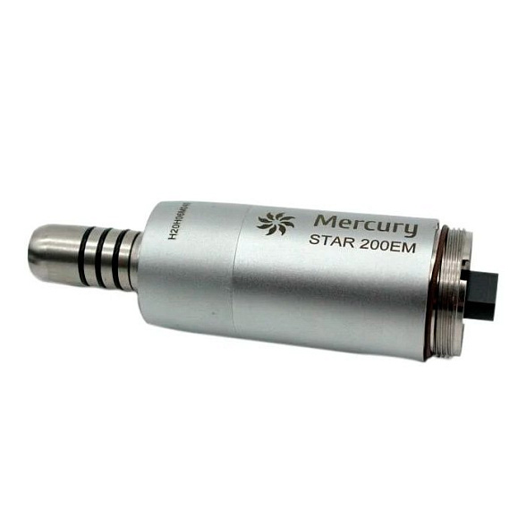 STAR 200EM - встраиваемый бесколлекторный электрический микромотор, с фиброоптикой, в комплекте с блоком управления и шлангом, Mercury