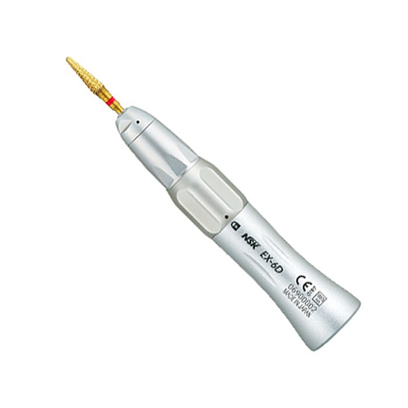 NSK Nakanishi EX-6DM - прямой наконечник с наружной системой подачи охлаждения, 1:1 с возможностью термодезинфекции