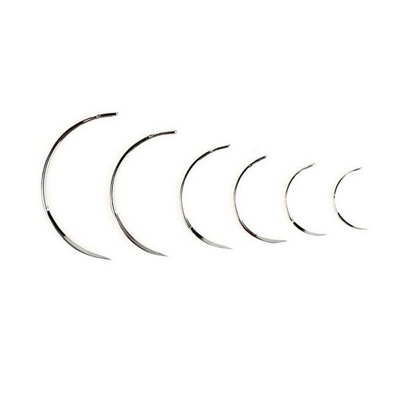 Игла хирургическая многоразовая режущая 3/8 № 10 Mani