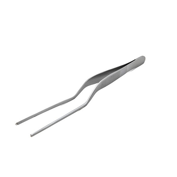 Пинцет медицинский LUCAE, хирургический, ушной, штыковидный, изогнутый, 140 мм (П-79р), МИЗТ