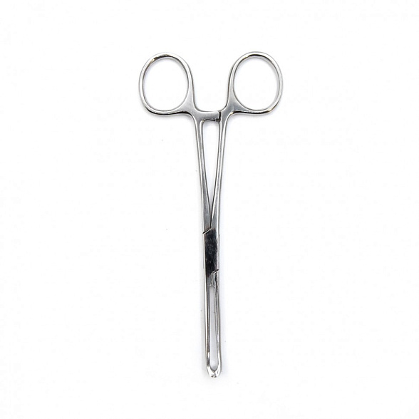 Зажим для захватывания кишечной стенки, 155 мм. Surgiwell