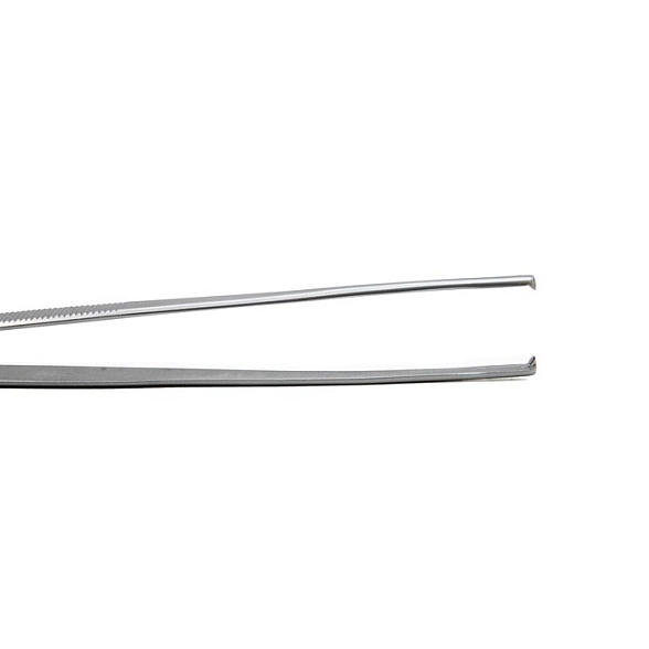 Пинцет медицинский STANDARD хирургический общего назначения, прямой, 250 мм (ПМ-10р), МИЗТ