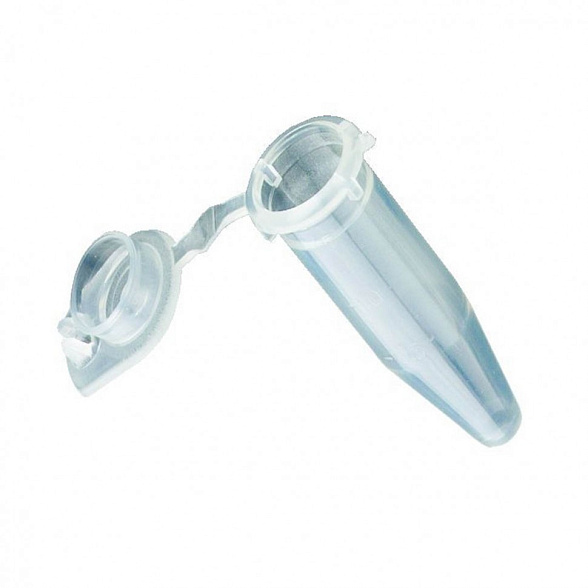 Микропробирка типа Эппендорф 1,5 мл, ПП, градуированная (500 шт/уп) для микроцентрифугирования